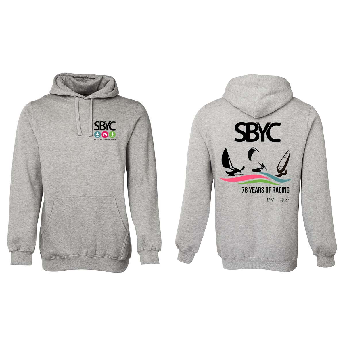 SBYC Hoodie 78 years - double sided