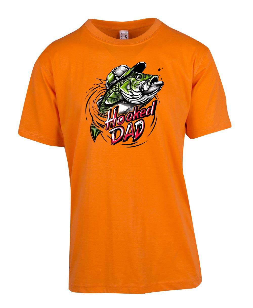 Hooked dad T-shirt