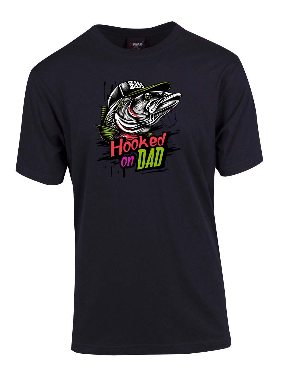 Hooked on dad T-shirt