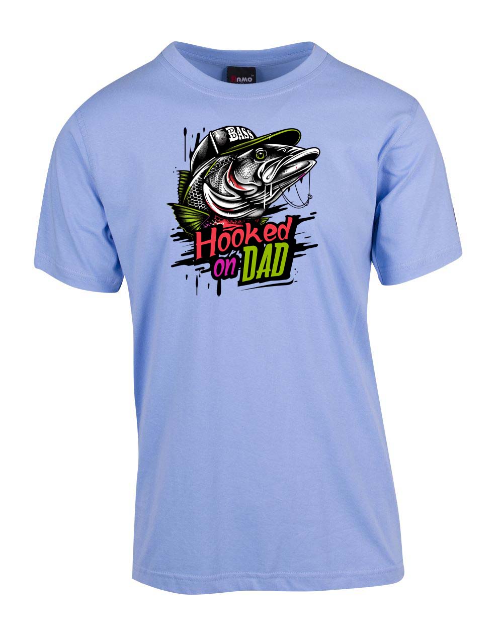 Hooked on dad T-shirt