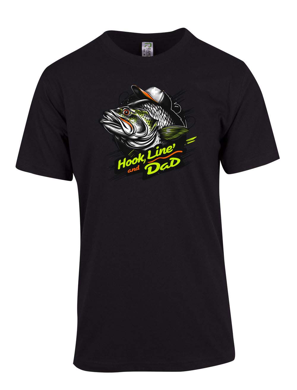 Hook line and dad T-shirt