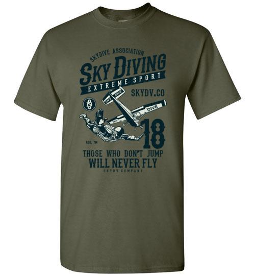 Sky Diving T Shirt