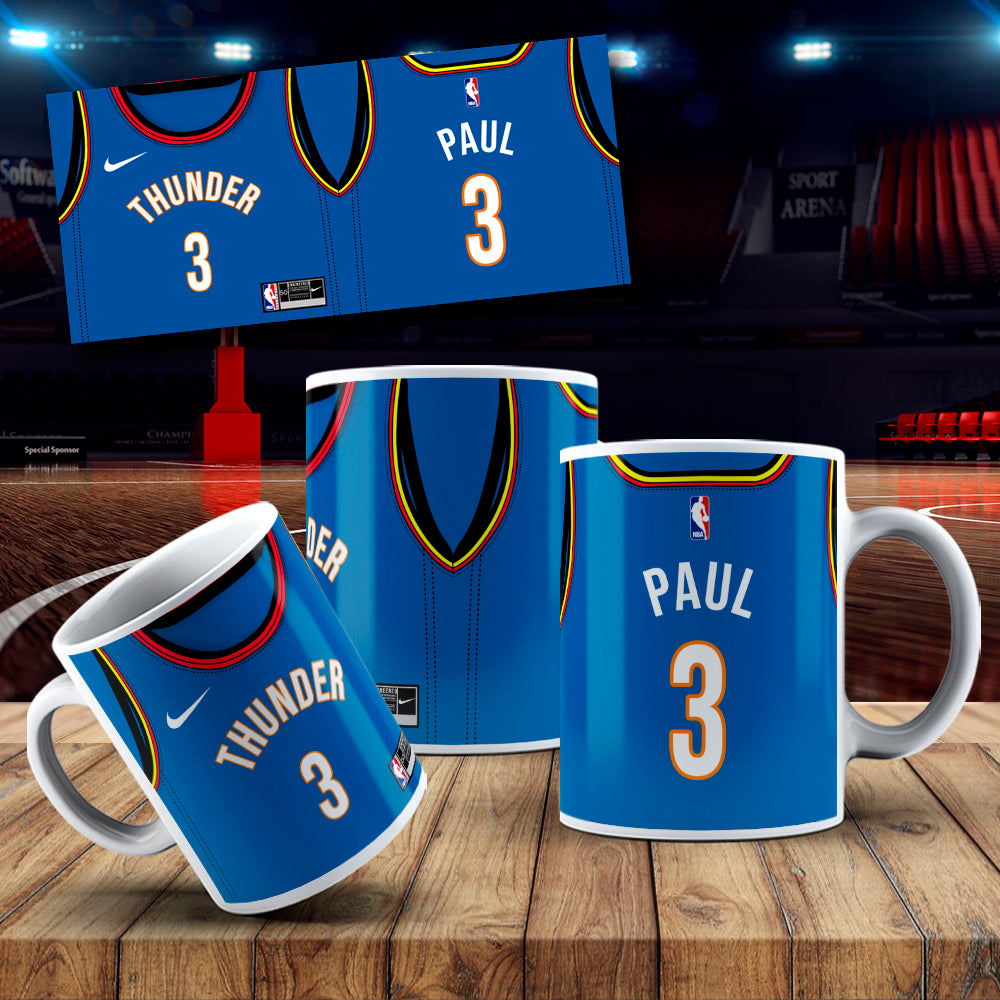 Oklahoma Thunder Themed Printed Coffee Mug 11oz