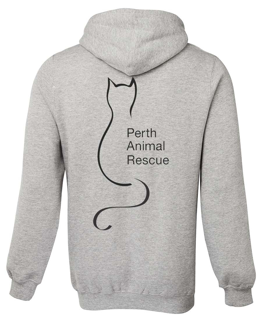 Perth Animal Rescue Double sided Logo Hoodie