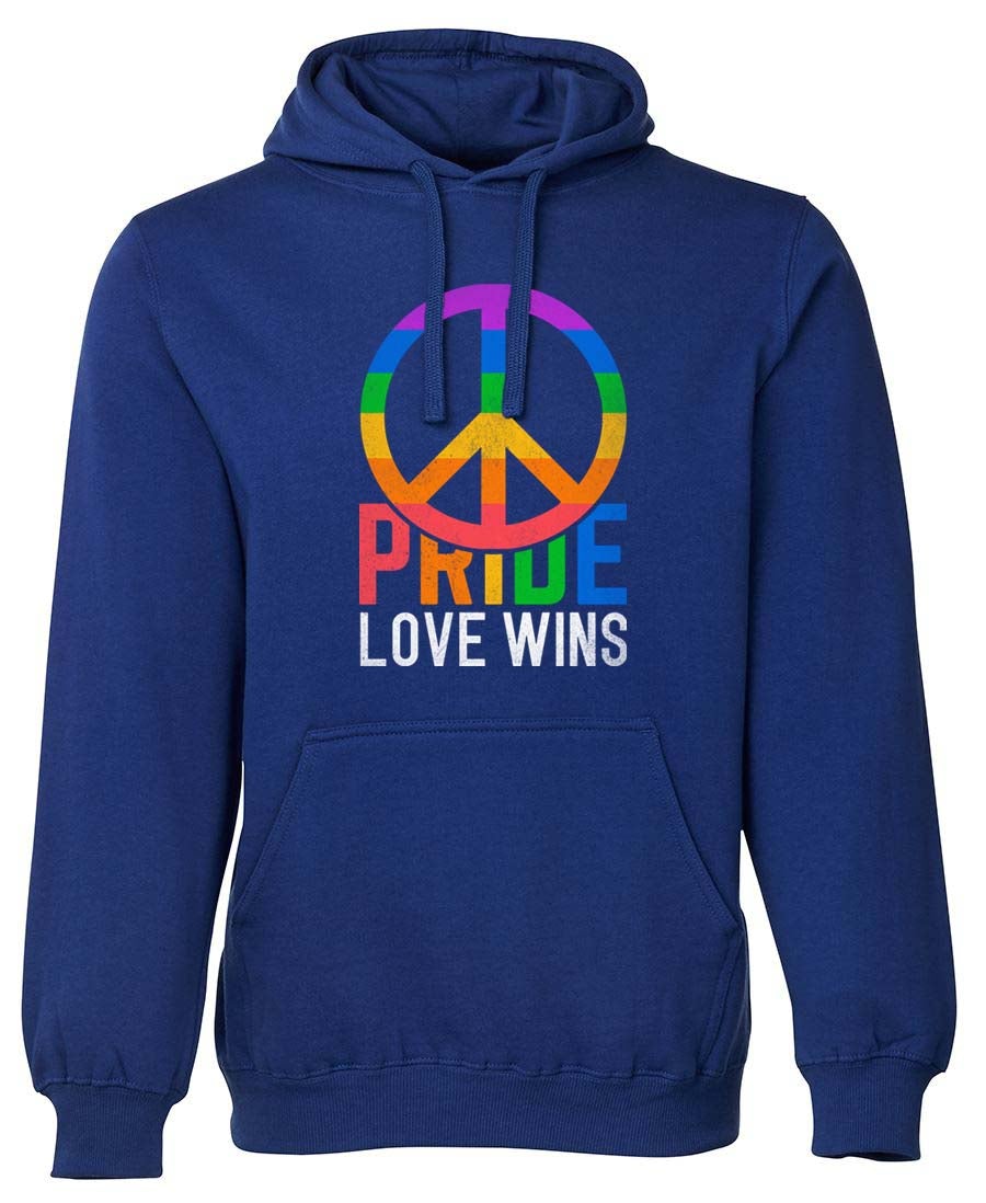 Pride Love Wins Logo Hoodie