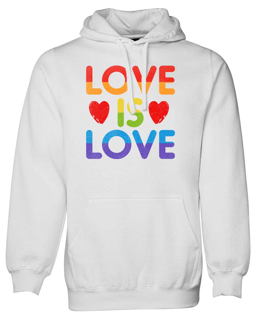 Love is Love Logo Hoodie