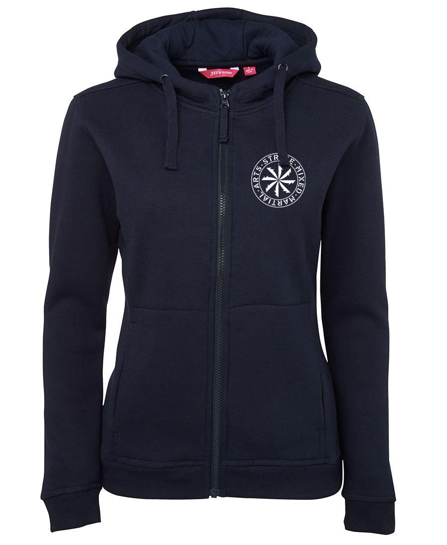Strike MMA Ladies Double Sided Logo Zipped Hoodie