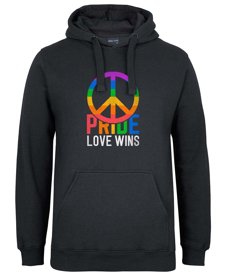 Pride Love Wins Logo Hoodie