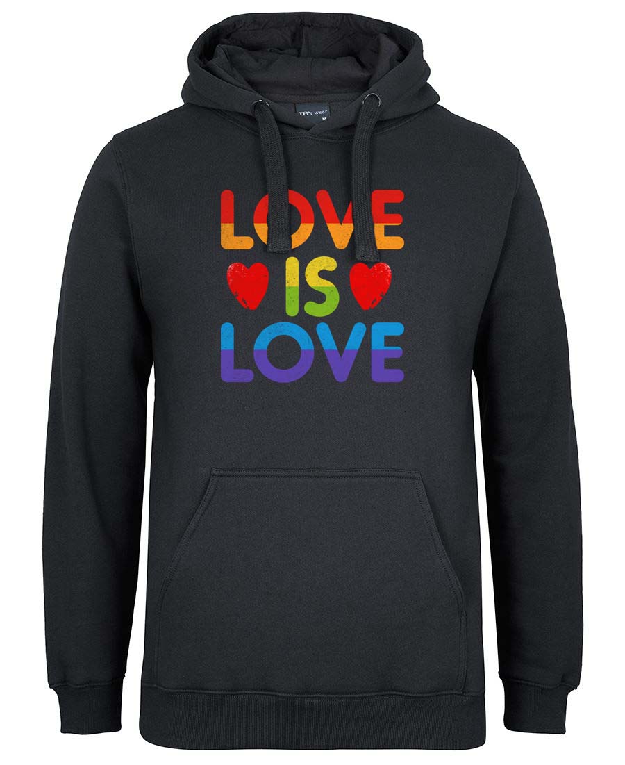 Love is Love Logo Hoodie