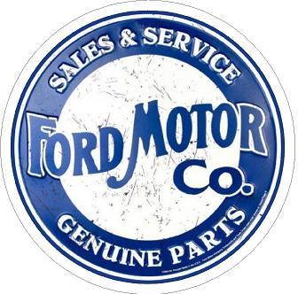 Ford Sales and Service Sticker
