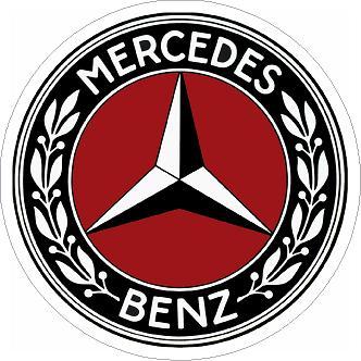 Mercedes Benz Logo Sticker