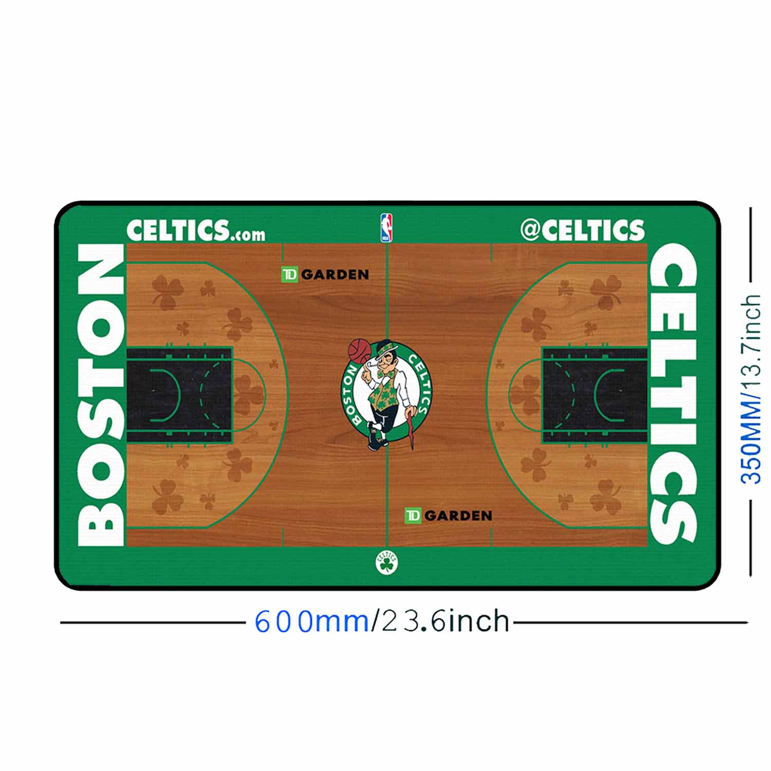 Boston Celtics Themed NBA Desk / Gamer Pad