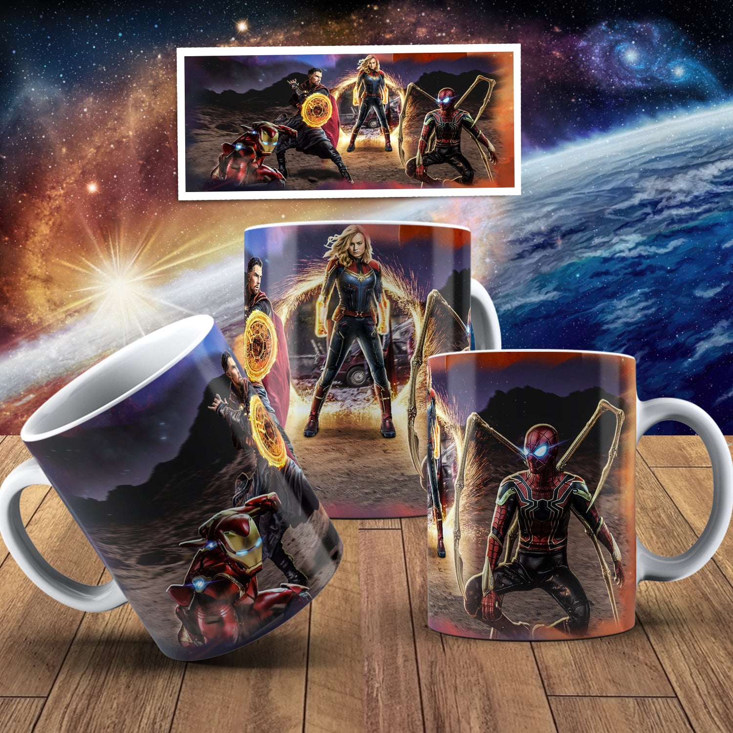 Avengers Ultimate Themed Printed Coffee Mug 11oz 10 Designs!!!!!!