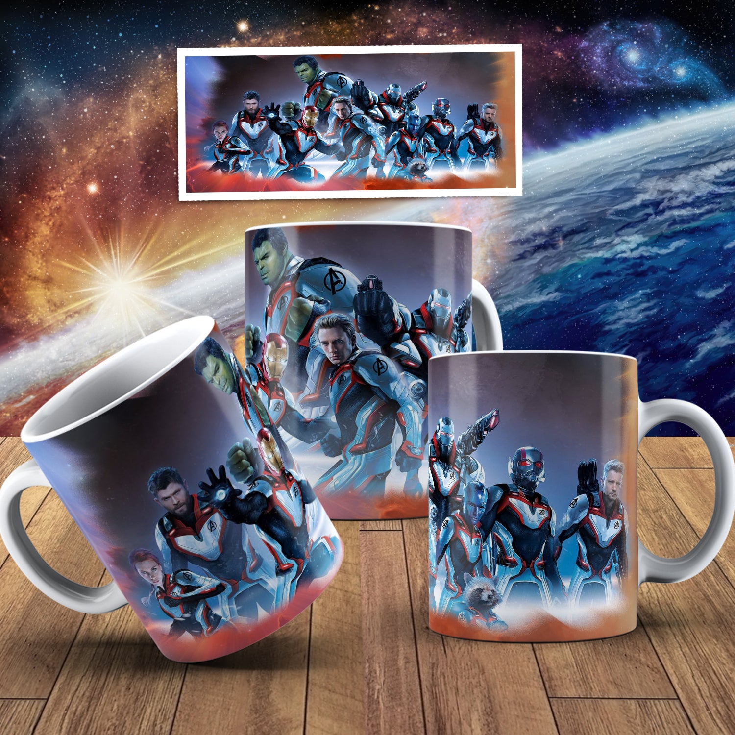 Avengers Ultimate Themed Printed Coffee Mug 11oz 10 Designs!!!!!!