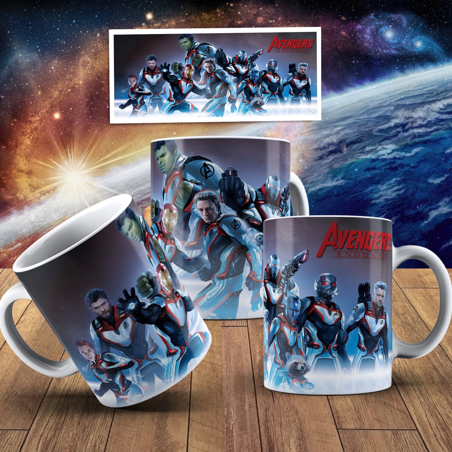 Avengers Ultimate Themed Printed Coffee Mug 11oz 10 Designs!!!!!!
