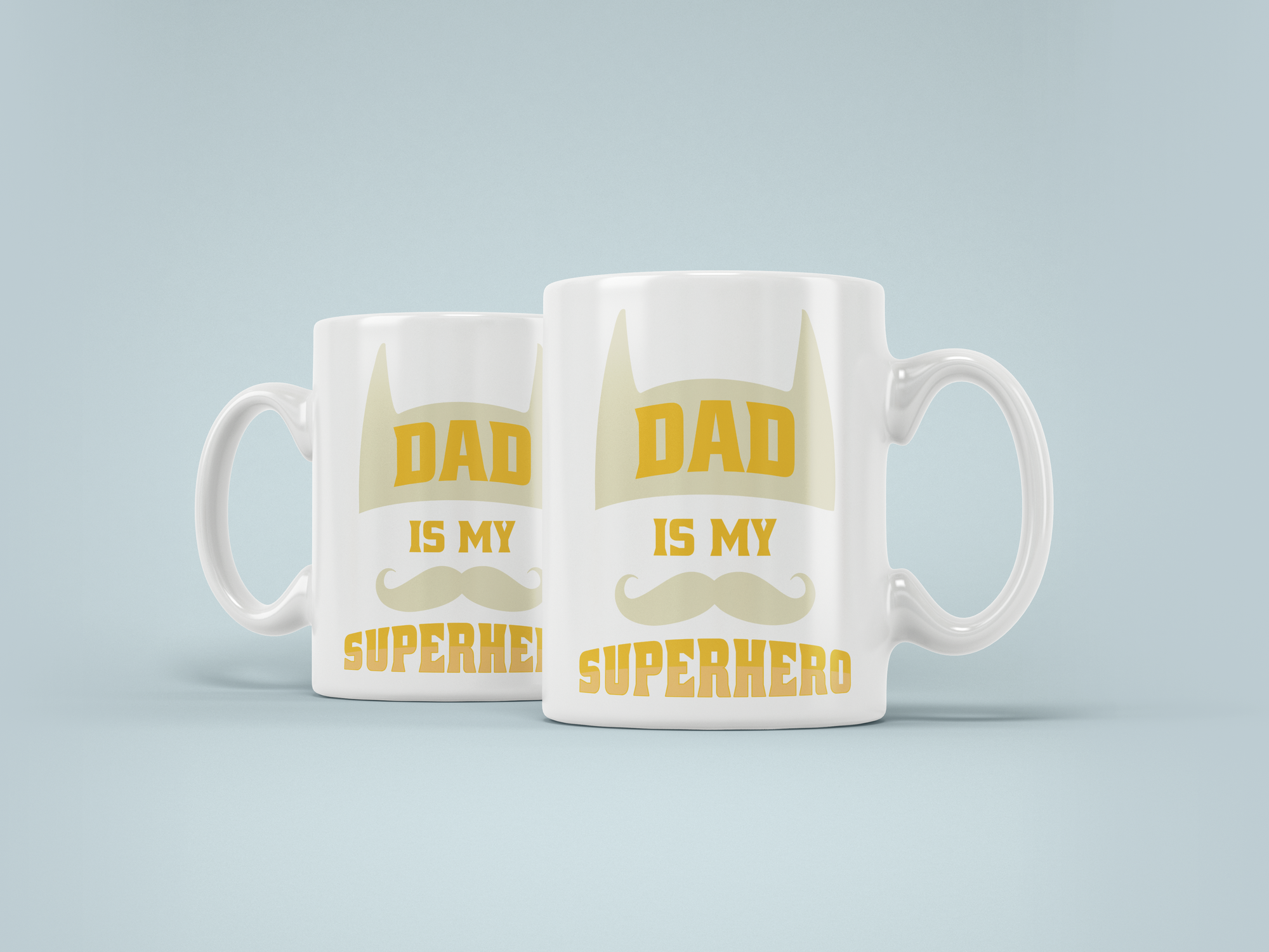 Dad is my Superhero - Fathers Day 11oz Mug