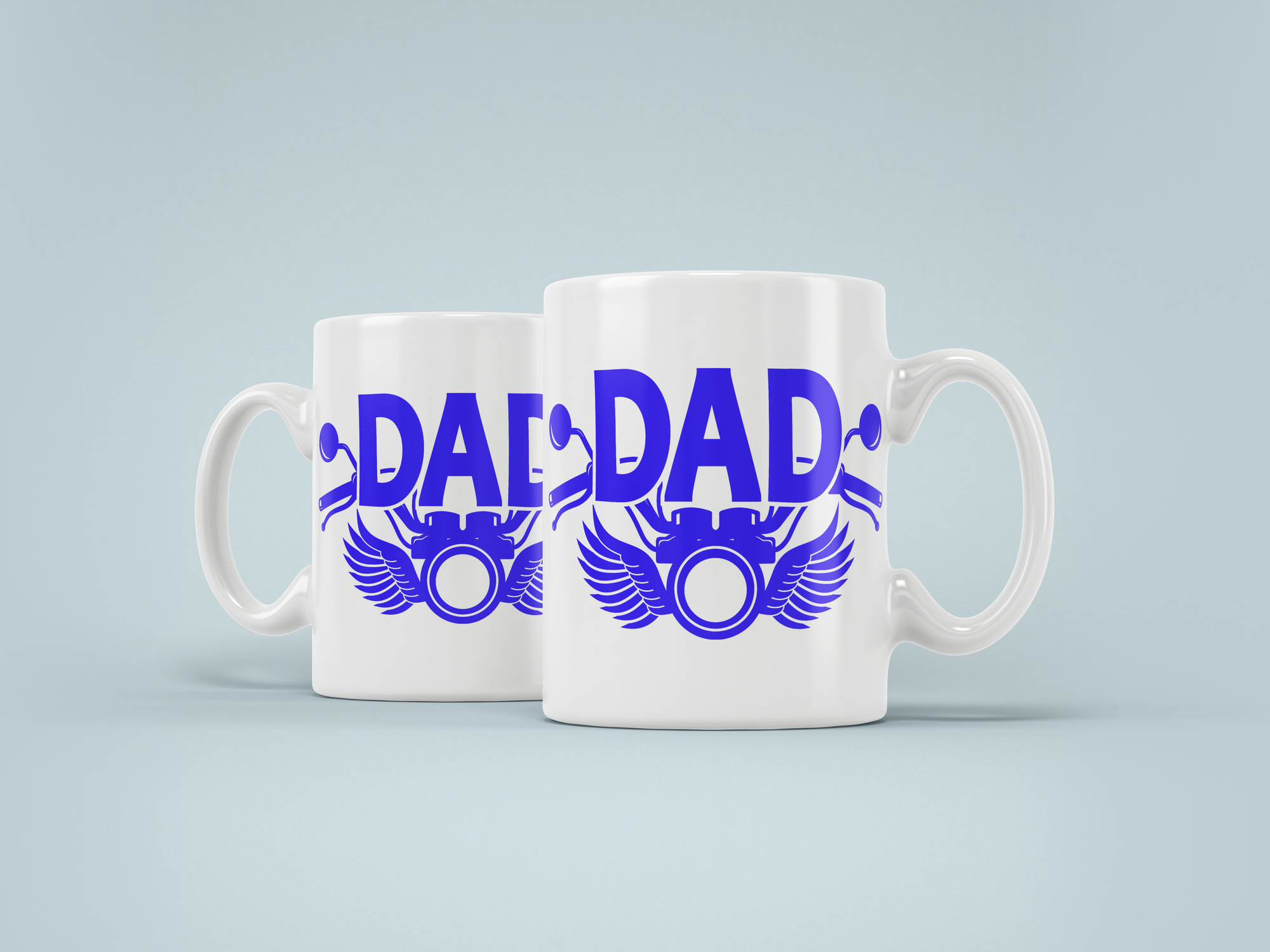 Dad Motorbike - Fathers Day 11oz Mug