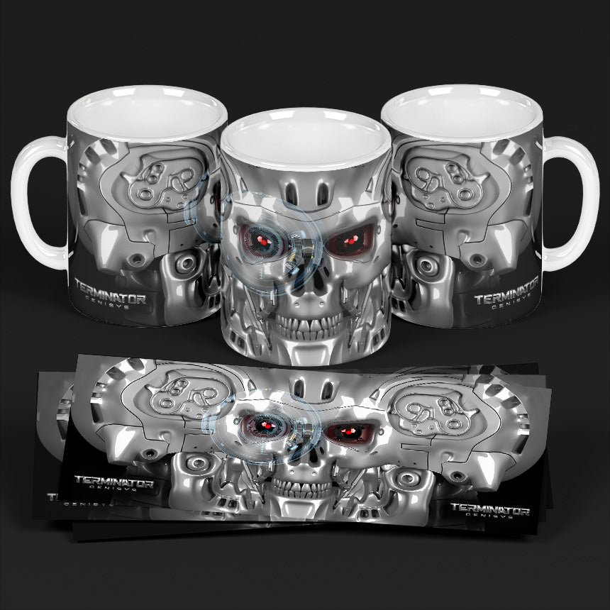 Terminator Themed Printed Coffee Mug 11oz