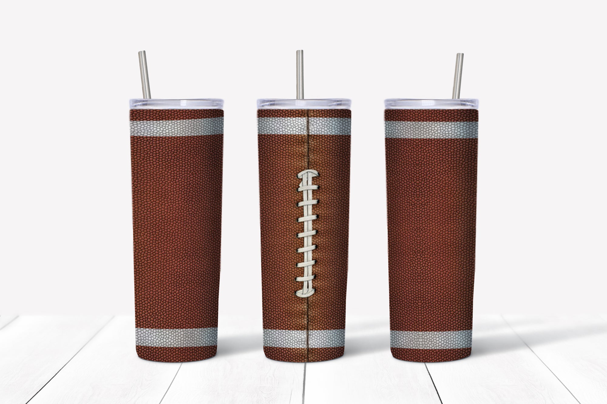 Football design Custom 20oz Tumbler