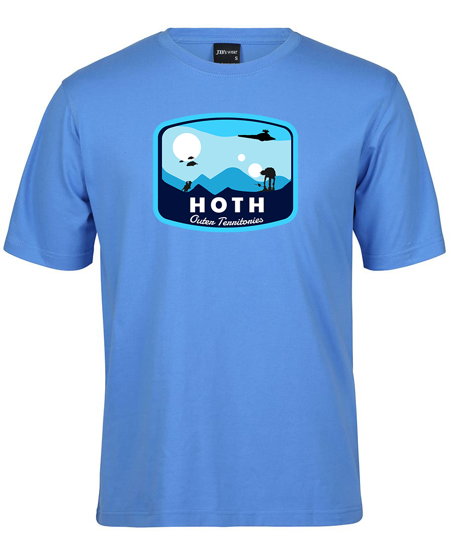 Hoth Ice Planet Themed T Shirt