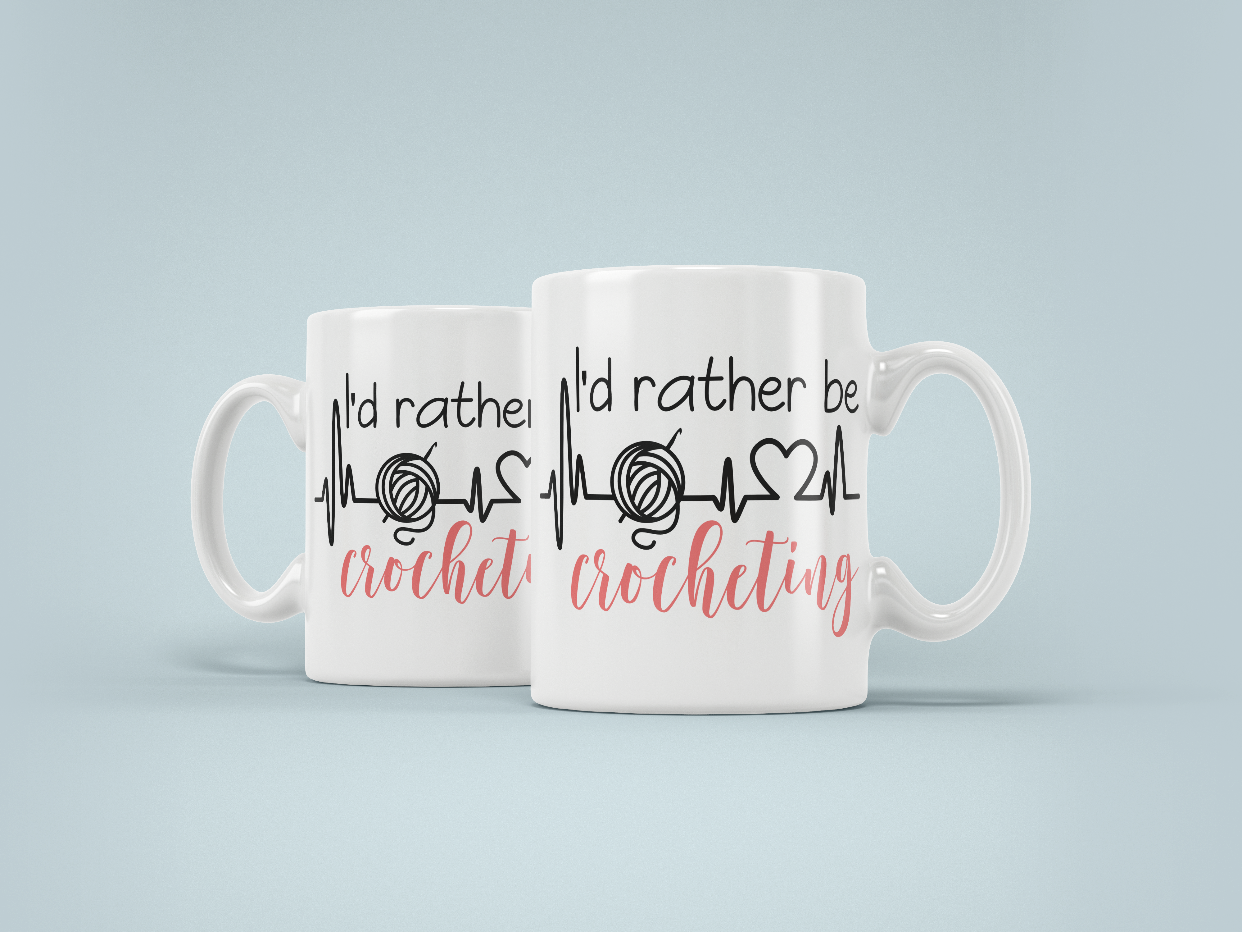 I'd Rather Be Crocheting 11oz Mug
