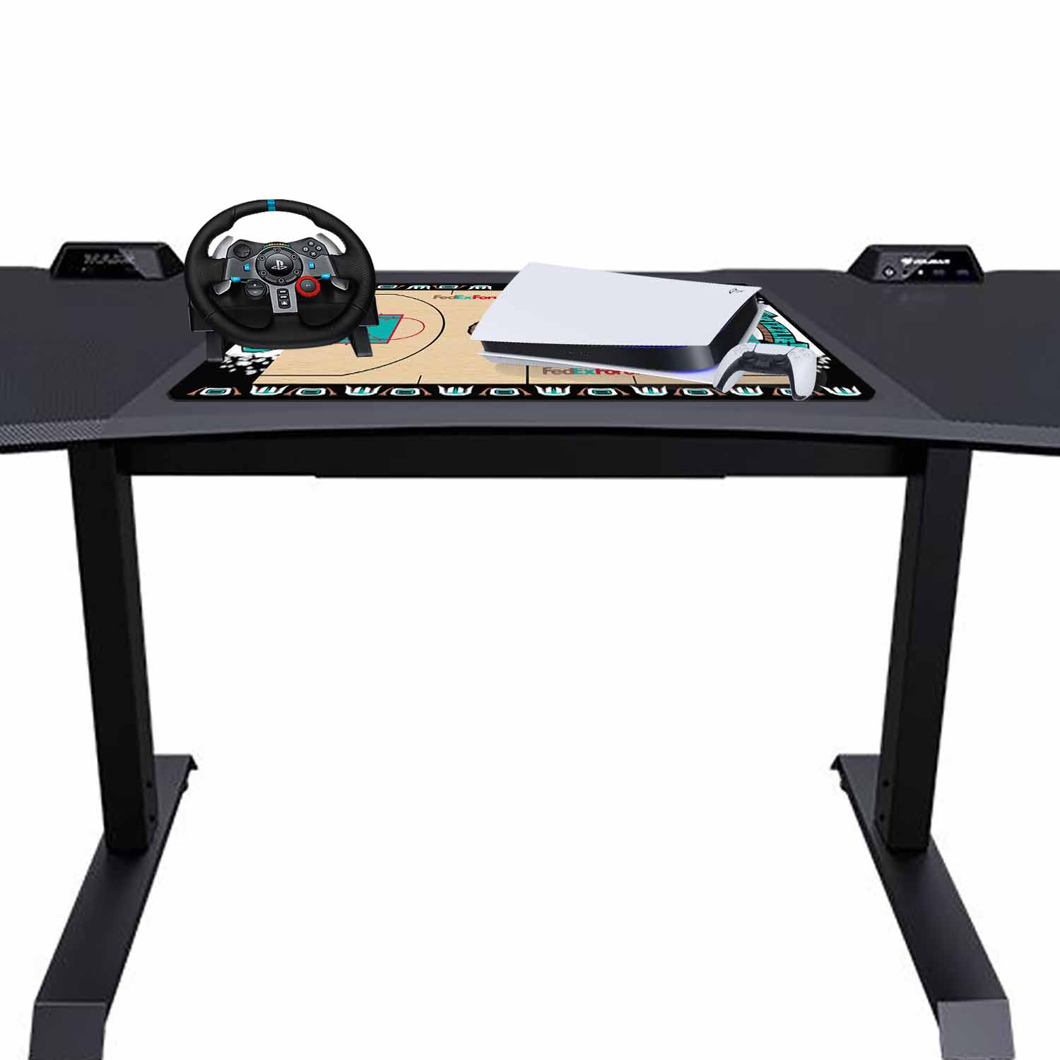 Memphis Grizzlies Themed NBA Desk / Gamer Pad