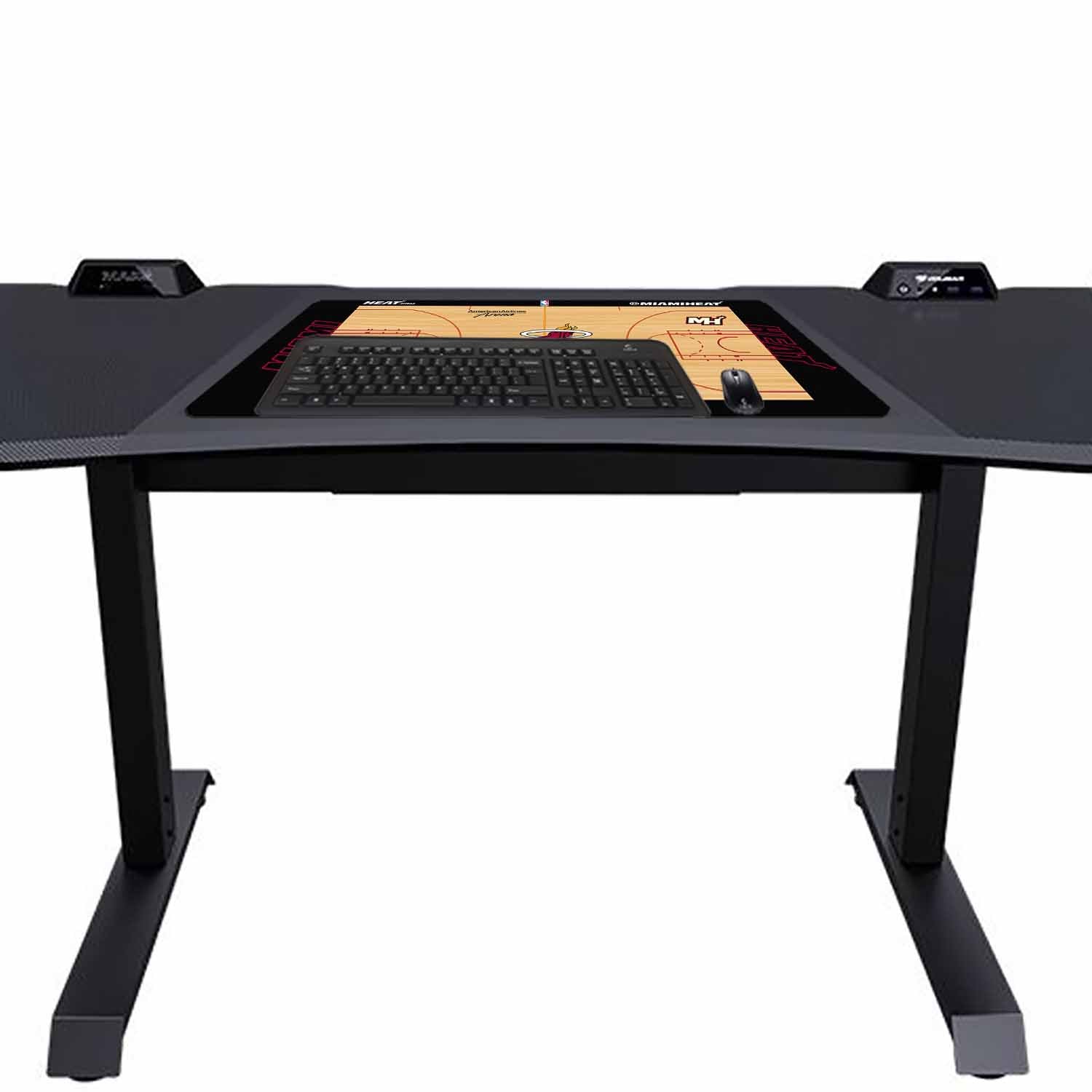 Miami Heat Themed NBA Desk / Gamer Pad