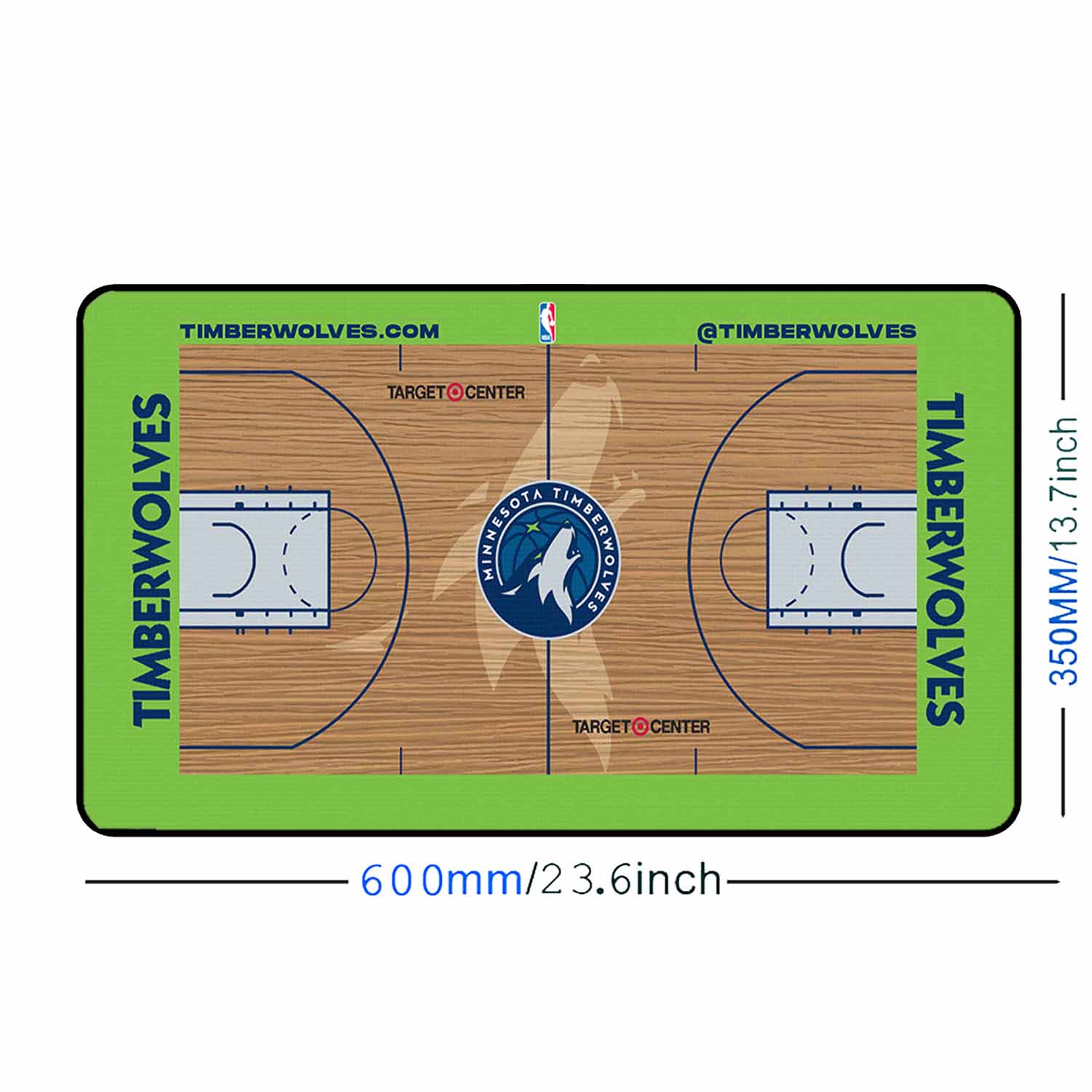 Minnesota Timberwolves Themed NBA Desk / Gamer Pad