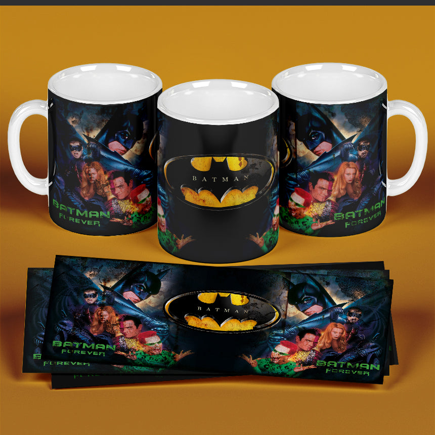 Batman Forever Themed Printed Coffee Mug 11oz