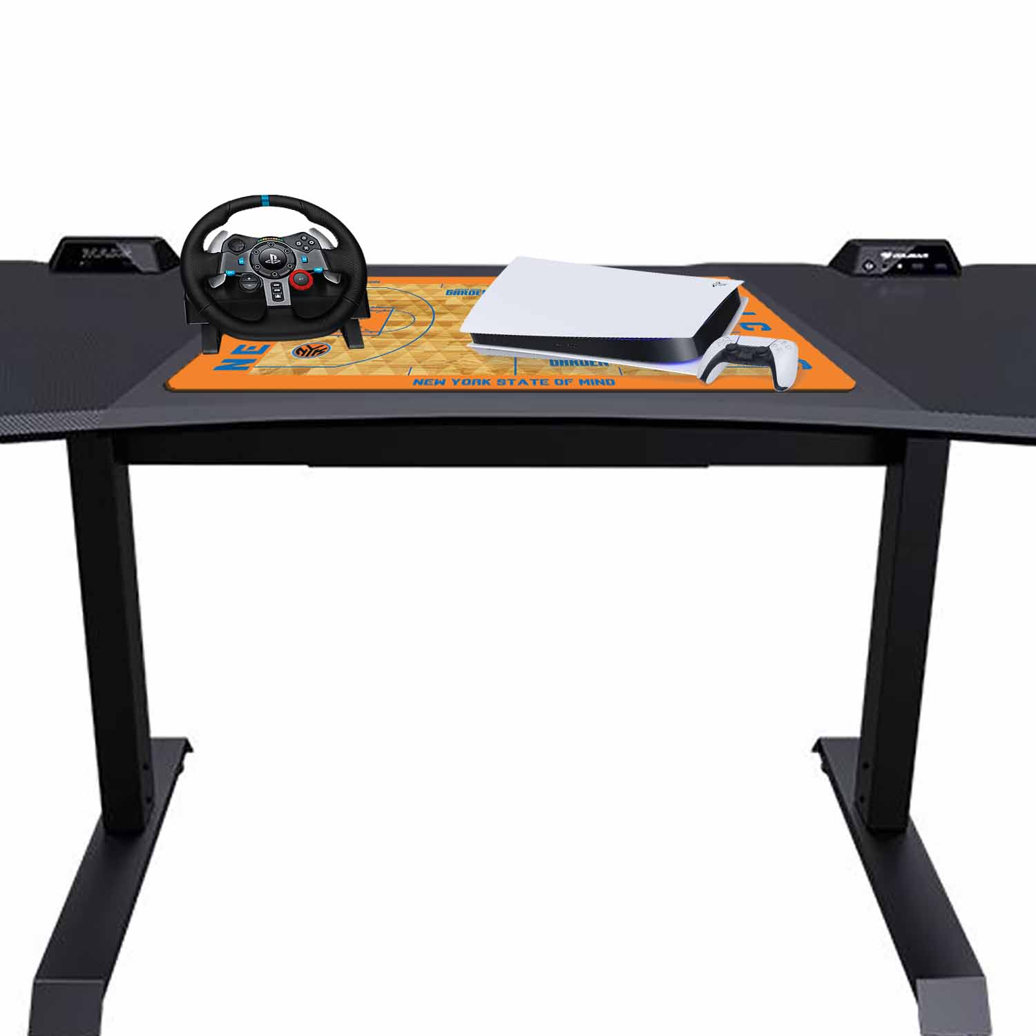 New York NY Knicks Themed NBA Desk / Gamer Pad