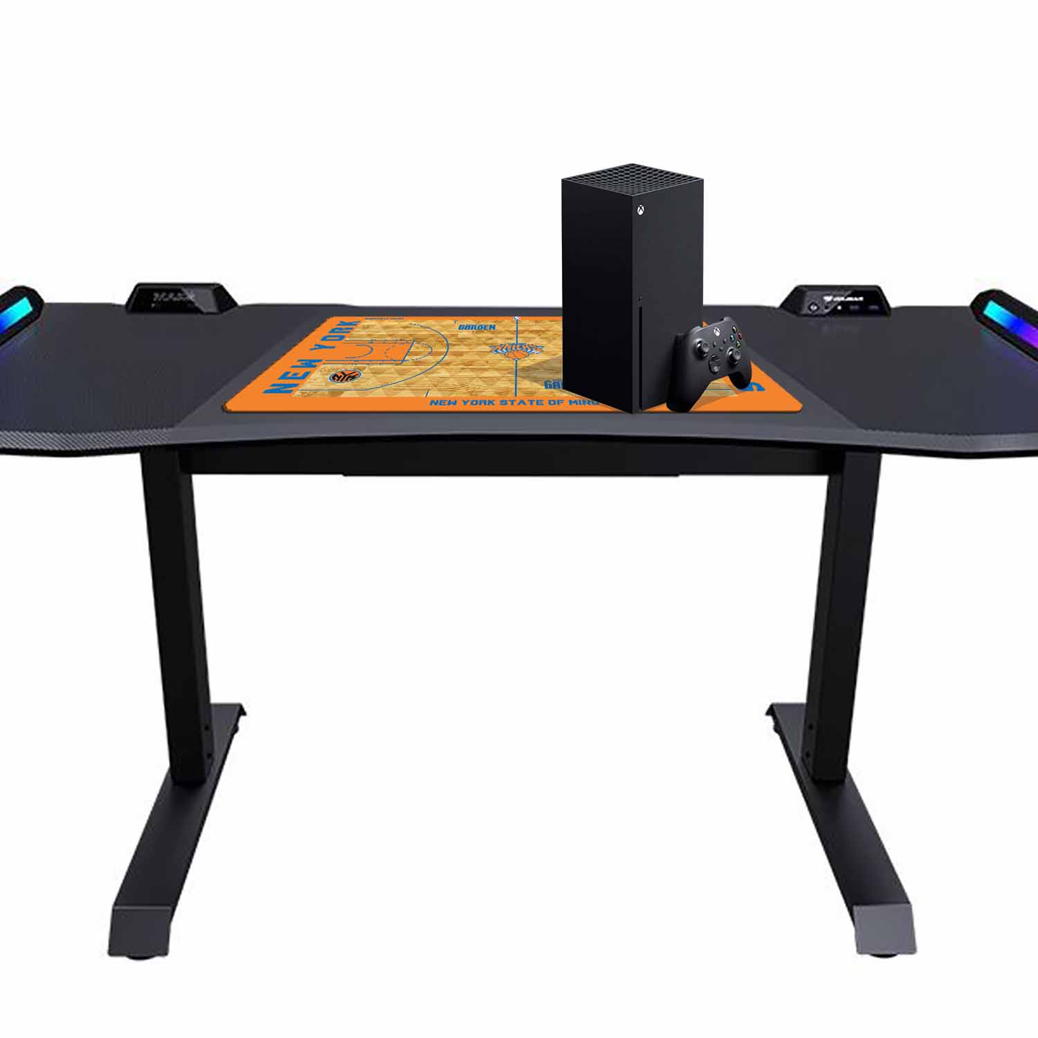 New York NY Knicks Themed NBA Desk / Gamer Pad