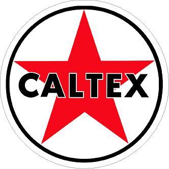 Caltex Logo Sticker