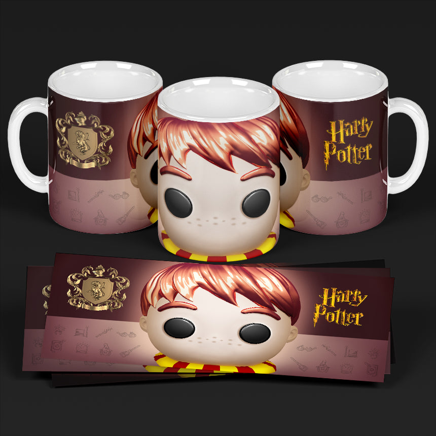 Ron Harry Potter Themed Printed Coffee Mug 11oz