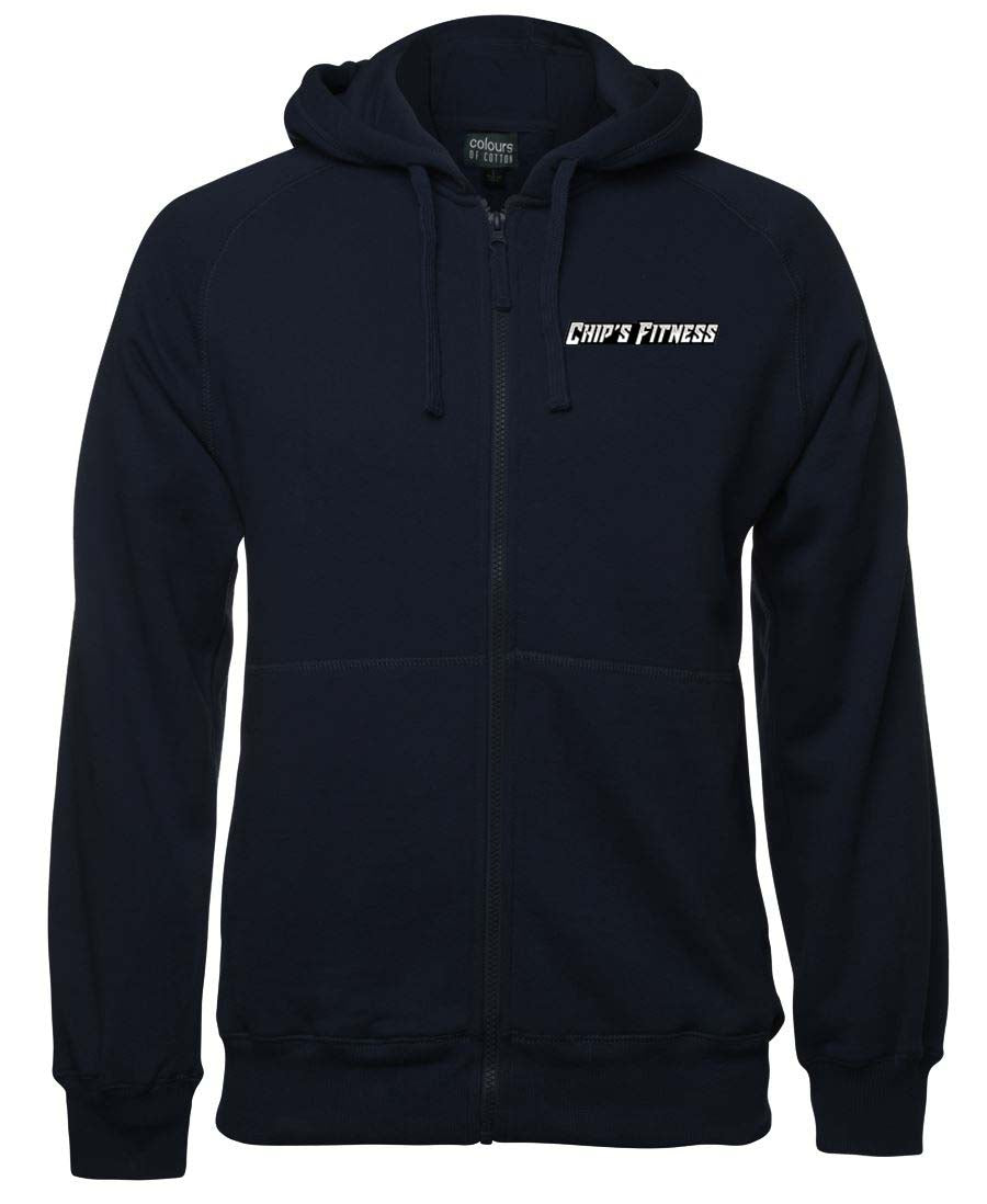 Chip's Fitness Logo Zipped Hoodie