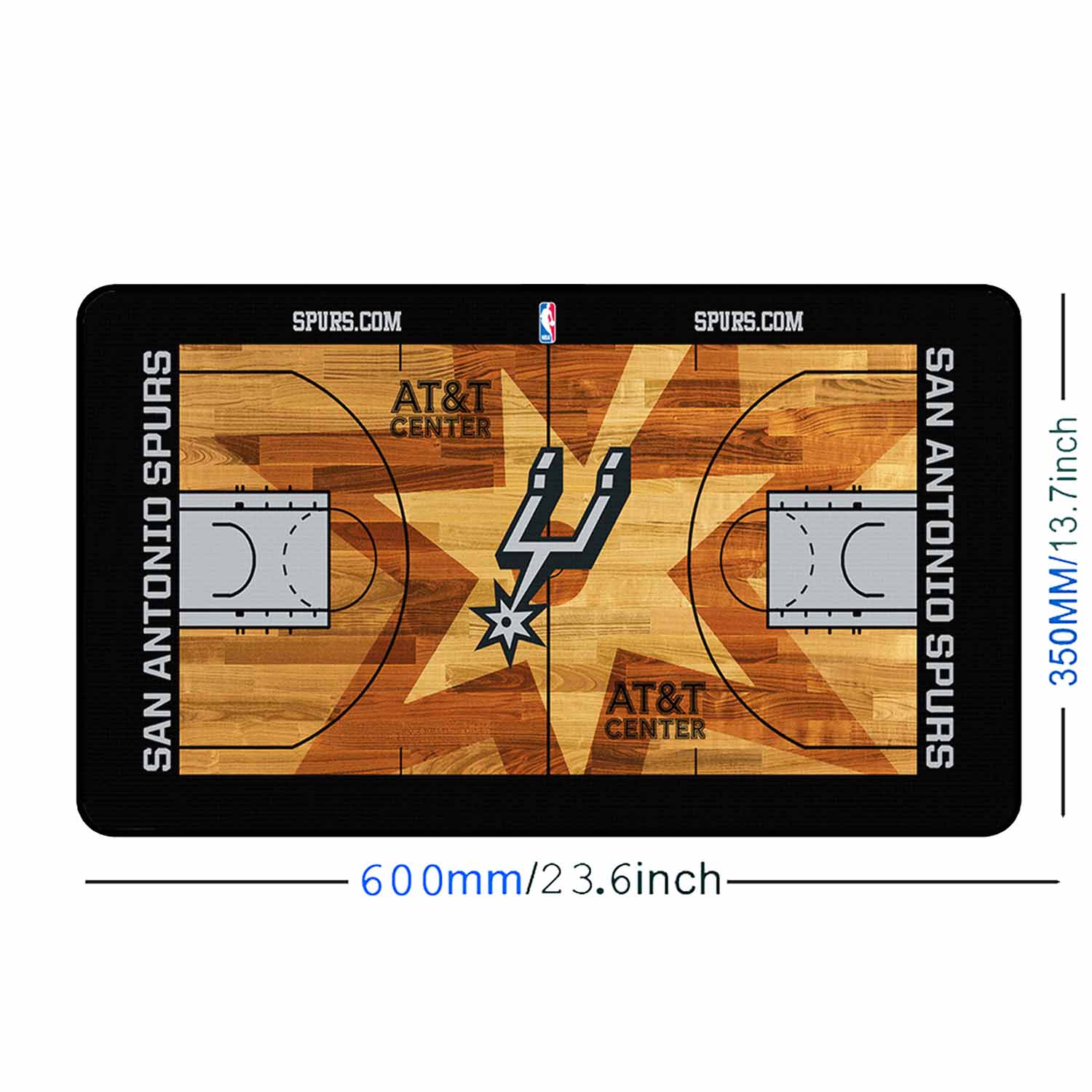 San Antonio Spurs Themed NBA Desk / Gamer Pad
