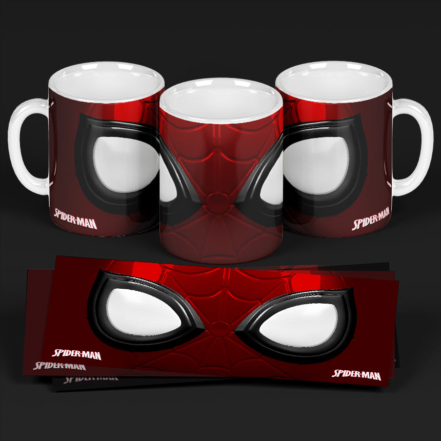 Spiderman Themed Printed Coffee Mug 11oz