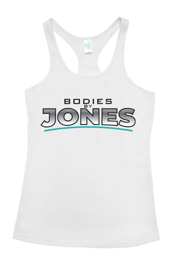 Bodies By Jones Logo T-back singlet - Ladies