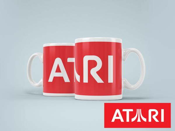 Atari Themed Printed Coffee Mug 11oz