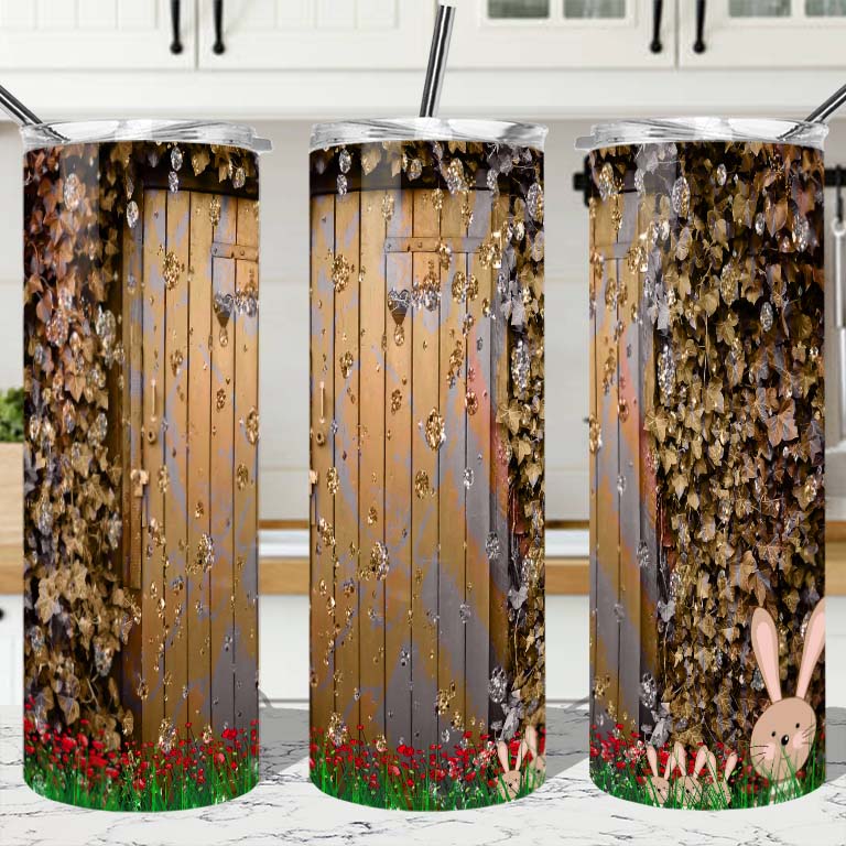 Easter woodland design Custom 20oz Tumbler