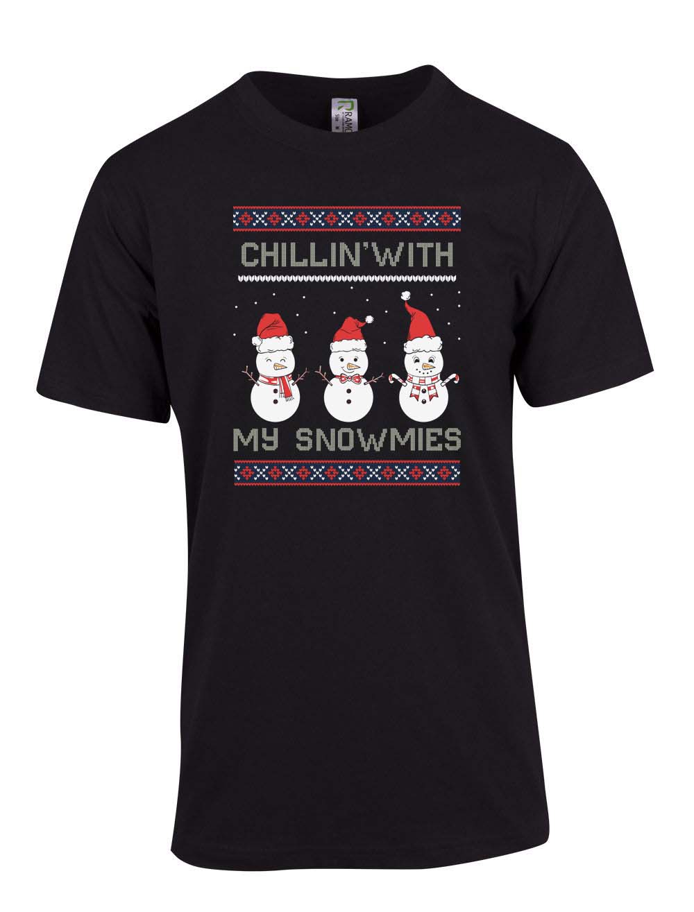 Chillin with my snowmies Christmas T Shirt
