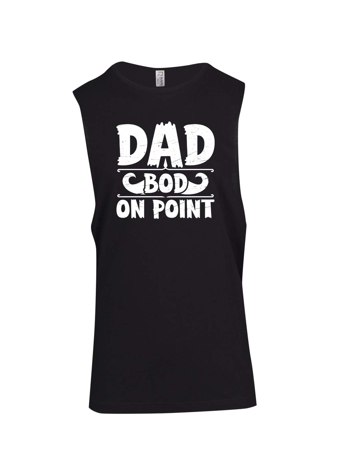 Dad Bod Logo - Fathers Day Muscle T