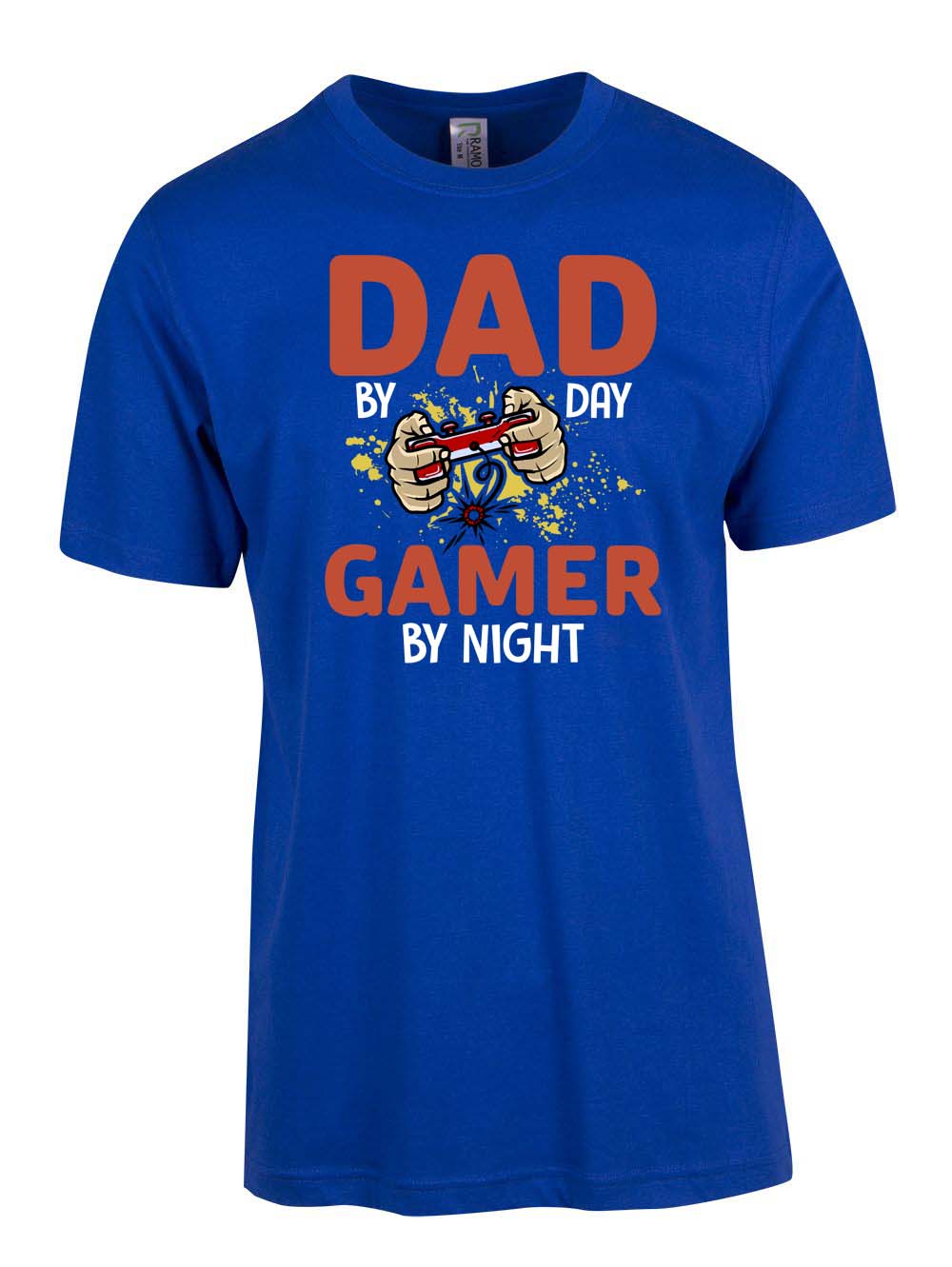 Dad By Day Gamer by Night - Fathers Day T Shirt