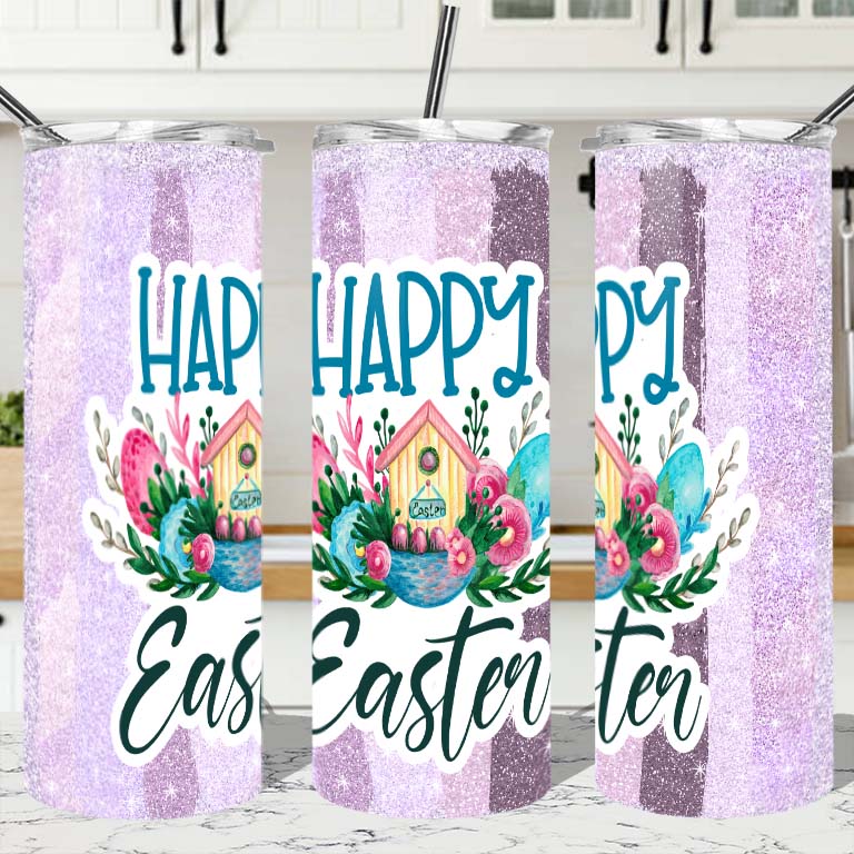 Easter House design Custom 20oz Tumbler