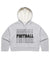 football football football Ladies Cropped Hoodie