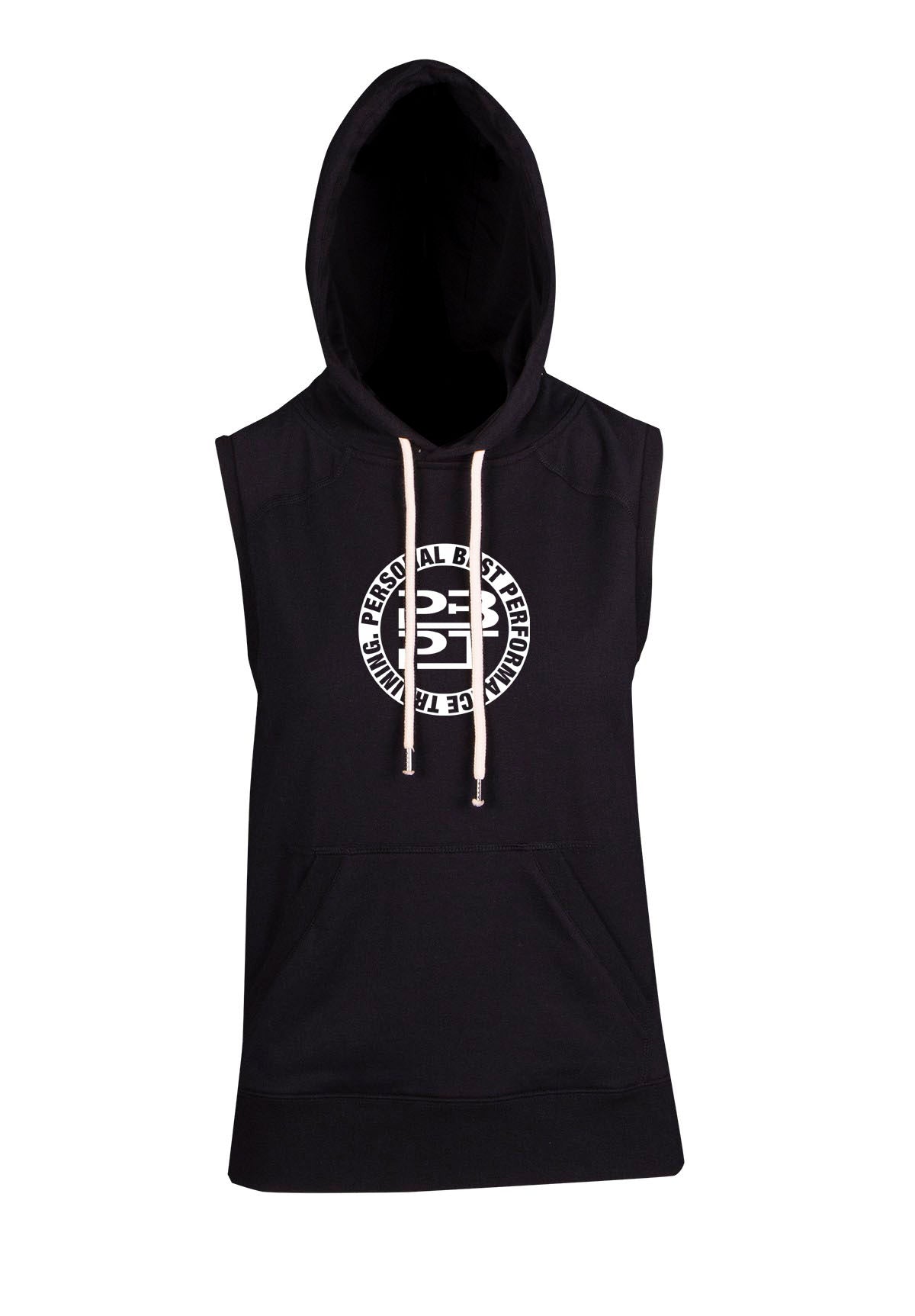 PBPT - Ladies Heather SLEEVELESS Hoodie