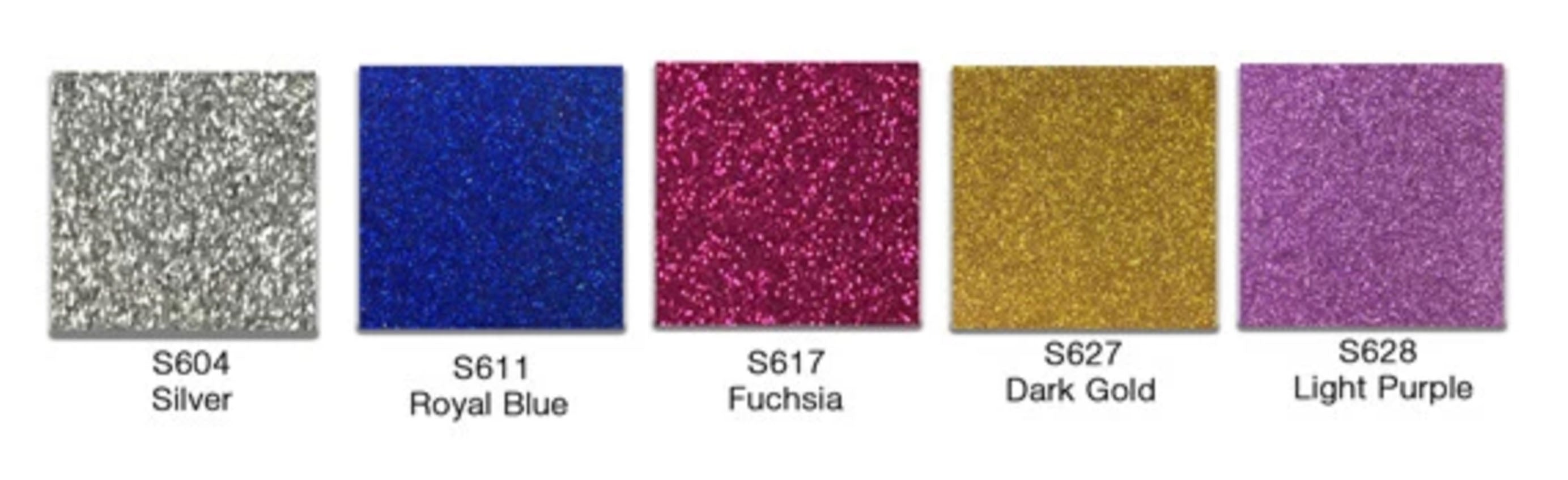 Glitter Heat Transfer Vinyl (HTV)