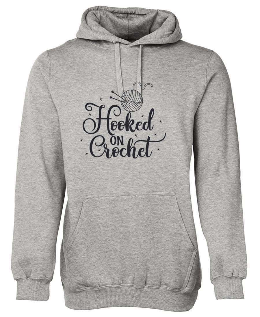 Hooked on Crochet hoodie