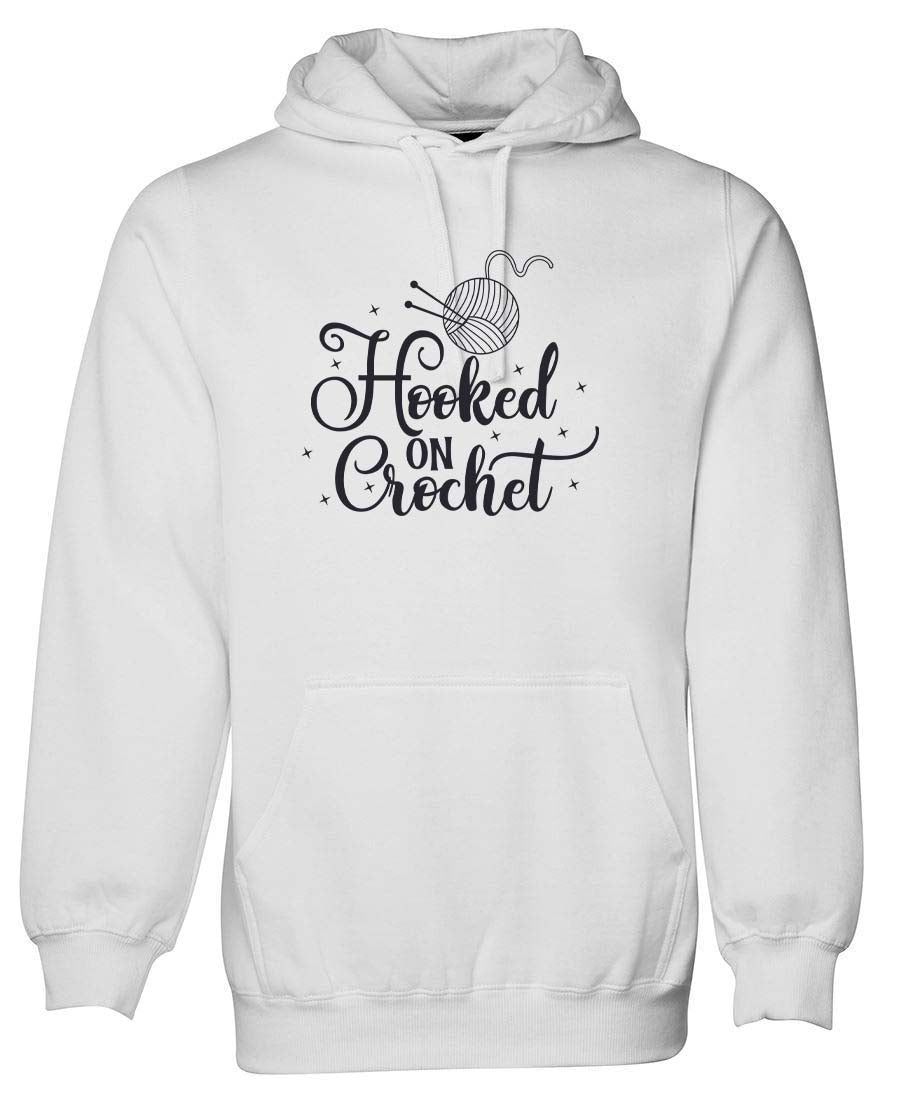Hooked on Crochet hoodie