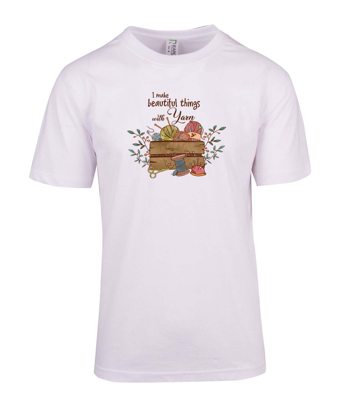 I Make Beautiful Things with Yarn T-Shirt