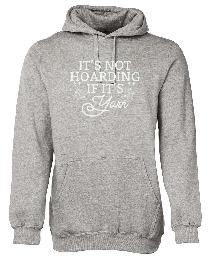 It's not hoarding if it's yarn hoodie